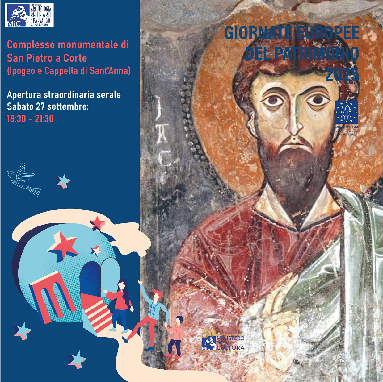 GEP 2025 al Complesso monumentale di San Pietro a Corte (Ipogeo e Cappella di Sant'Anna)